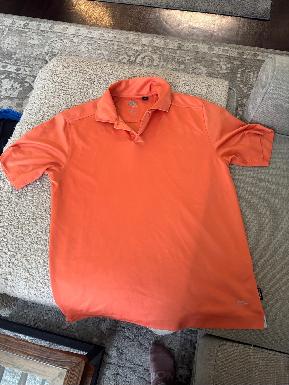 Callaway Orange Men's Performance Polo